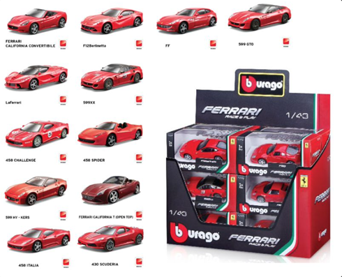 Burago Ferrari 1:43
