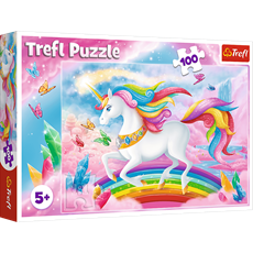 Trefl Puzzle 100 Kristalni svet jednoroga