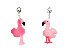 Plišani privezak flamingo 11cm